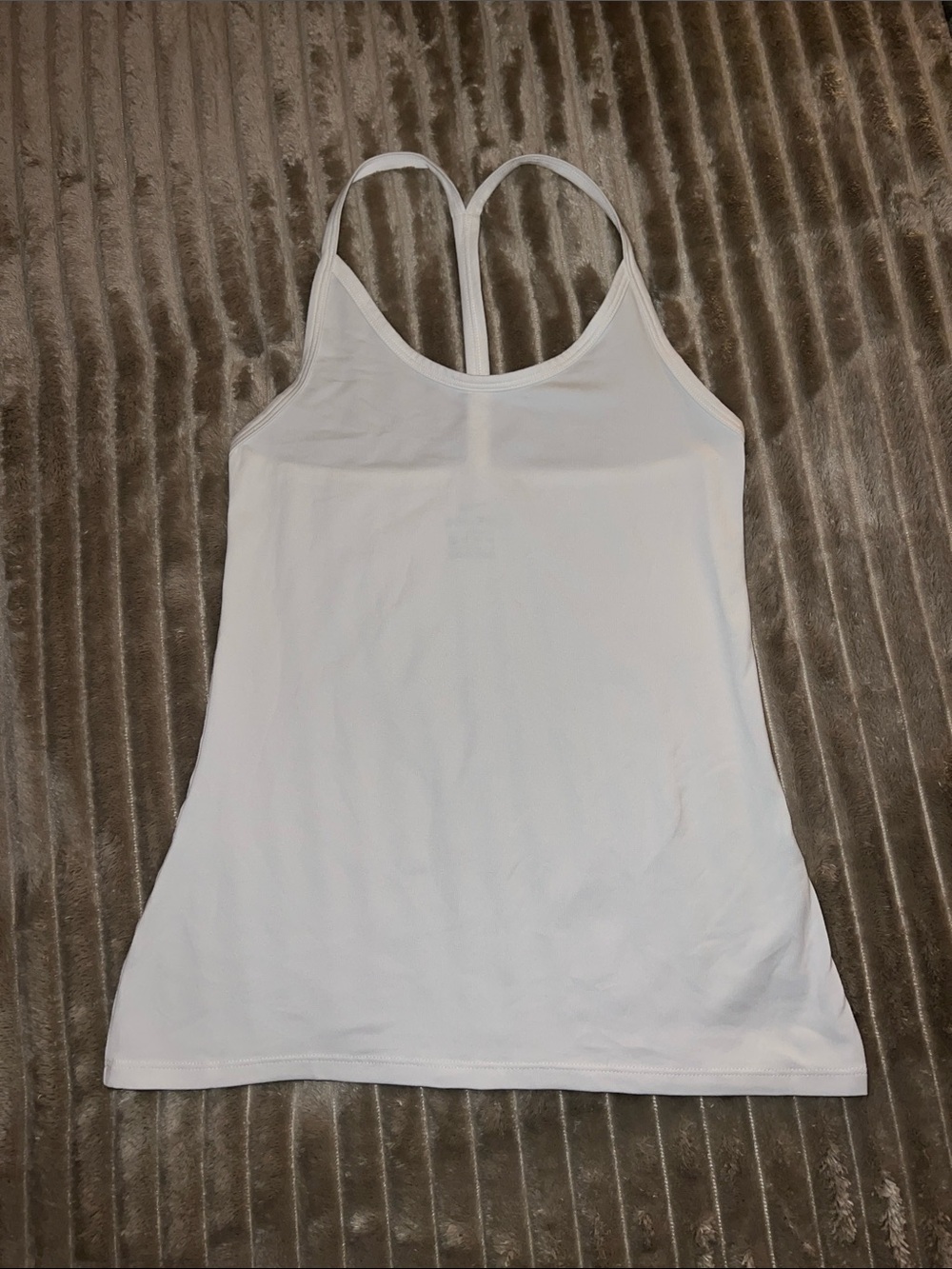 Nike dri-fit white tank top. XXS